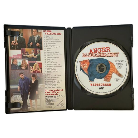 Anger Management (DVD, 2003, Widescreen Special Edition) - Picture 2 of 4
